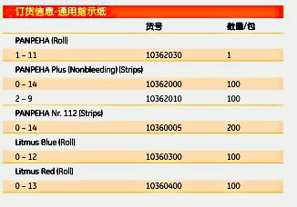 whatman通用指示纸10360005  10360005