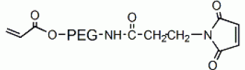 Acrylate PEG Maleimide           Cat. No. PG2-ARML-3k     3400 Da    100 mg