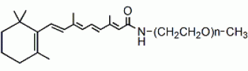 Vitamin A/Retinoic acid PEG, mPEG Retinoic acid           Cat. No. PG1-VA-1k     1000 Da    5 mg