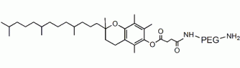 Vitamin E PEG amine, Tocopherol PEG amine           Cat. No. PG2-AMVE-2k     2000 Da    5 mg