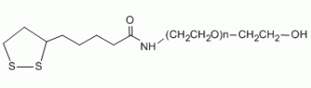 Lipoic acid PEG OH, LA-PEG-OH           Cat. No. PG2-LAOH-5k     5000 Da    100 mg