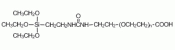 Silane PEG acid, Silane-PEG-COOH           Cat. No. PG2-CASL-2k     2000 Da    100 mg