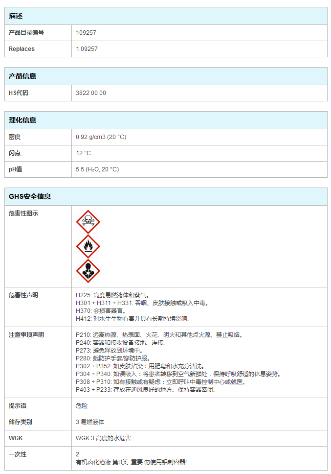 1.09257.0500-MerckMillipore库伦法试液隔膜无隔膜式通用