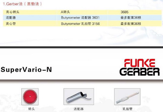 德国Gerber盖勃乳脂离心机SuperVario NSuperVario N