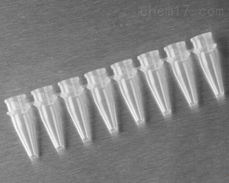 0.2ml透明爱思进八连管PCR板、八联排管PCR-0208-C-G
