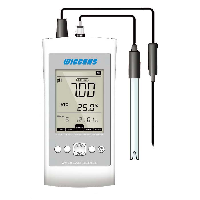 WIGGENS pH90 标准型便携式pH 计 - WIGGENS便携式pH 测量仪台式 pH 测量仪