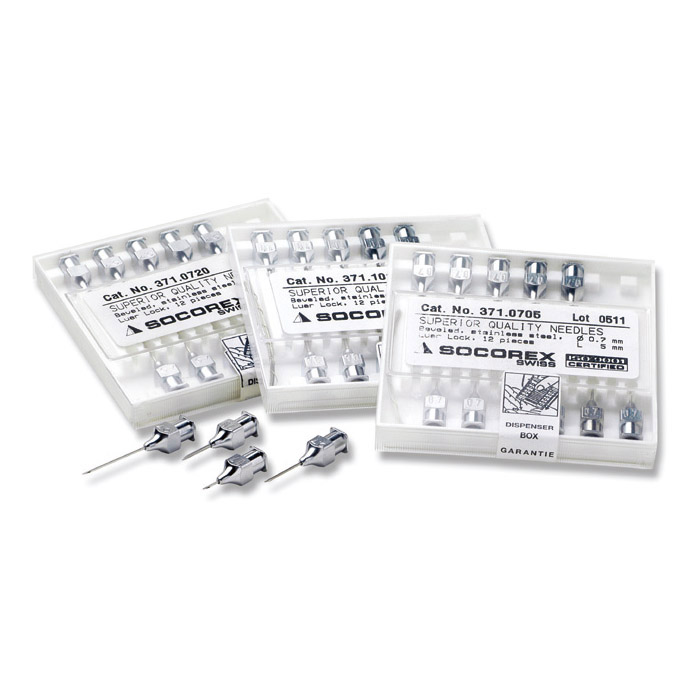 SOCOREX 注射针头 1.0 x 20 mm 19G x 3/4 12/盒 - 注射针头