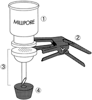 Millipore 全玻璃换膜过滤器XX1004700 XX1004720