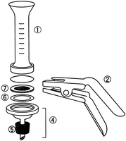 Millipore 微量分析玻璃换膜过滤器XX1002500